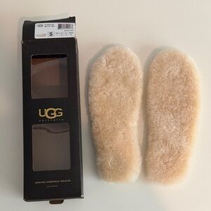 UGG Cream Sheepskin Insoles